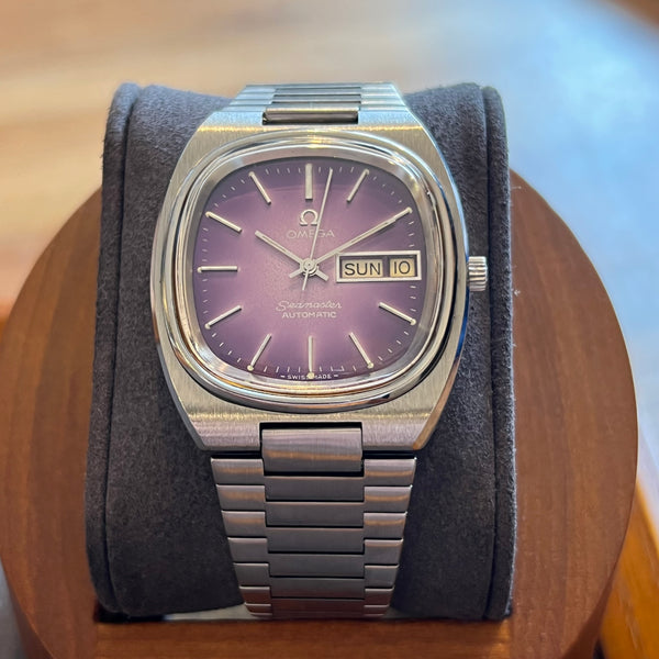 Omega Seamaster Purple Dial 166.0213