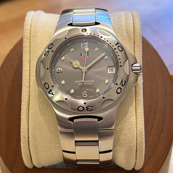 TAG HEUER Kylium WL1111 Date Gray Dial Quartz Men\'s Watch_971011 s-l1200.png main image 4