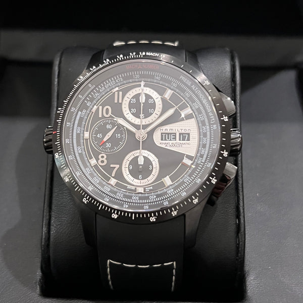 Hamilton Khaki X-Mach Chronograph Full Set H766860