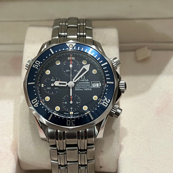 Omega 腕時計　専用 Omega Seamaster Chronograph Full Set 2599.80.00