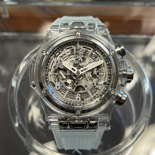 Hublot Big Bang Unico Sapphire Full Set 411.JX.4802.RT