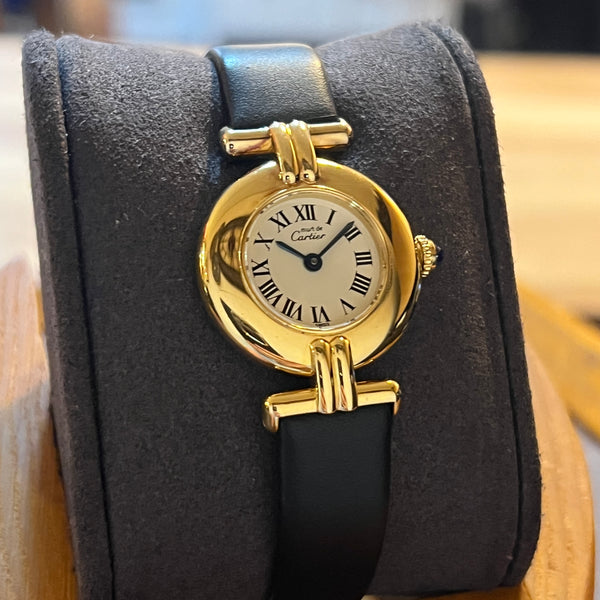 Cartier Must Colisée Vermeil Quartz W1000654