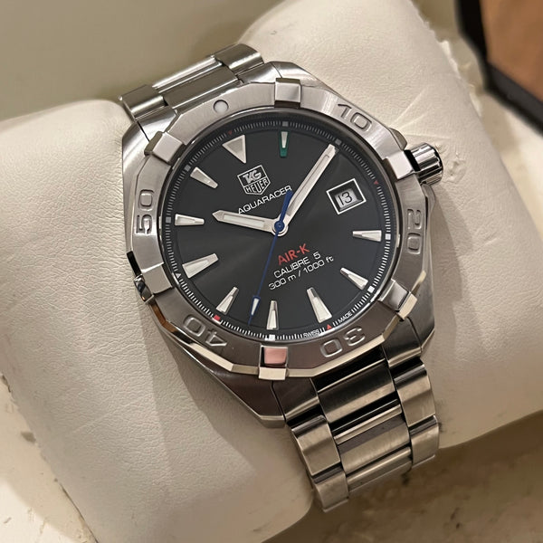 時計 TAG Heuer Aquaracer TAG Heuer Aquaracer Calibre 5 Kei Nishikori Full Set WAY2116.BA0910