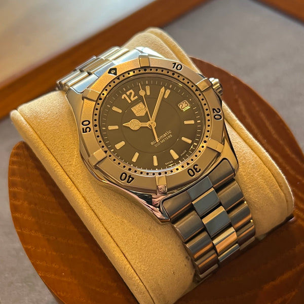 [良品]Tag Heuer Professional 2000 WK2115 TAG Heuer Classic Automatic Date WK2118-0