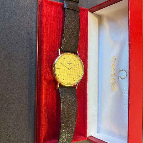 時計 OMEGA DE VILLE QUARTZ Omega De Ville 1351 Gold Plated 35 mm Quartz