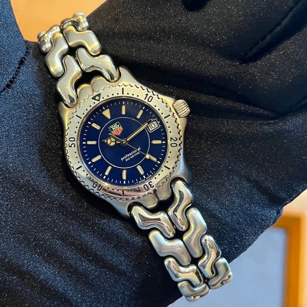 Heuer Sel Tag Heuer Professional 200 Meters Sapphire Crystal TAG