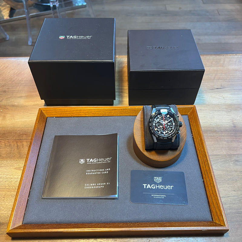 TAG Heuer Carrera Calibre Heuer 01 Full Set CAR2A1Z.FT6044