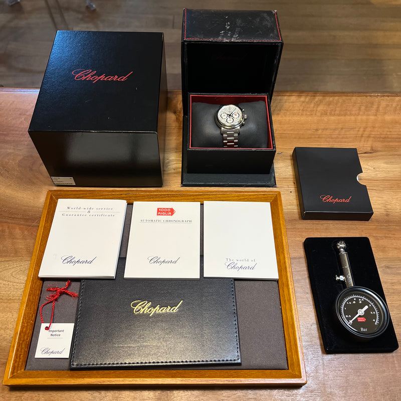 Chopard Mille Miglia Silver Dial Full Set 8331