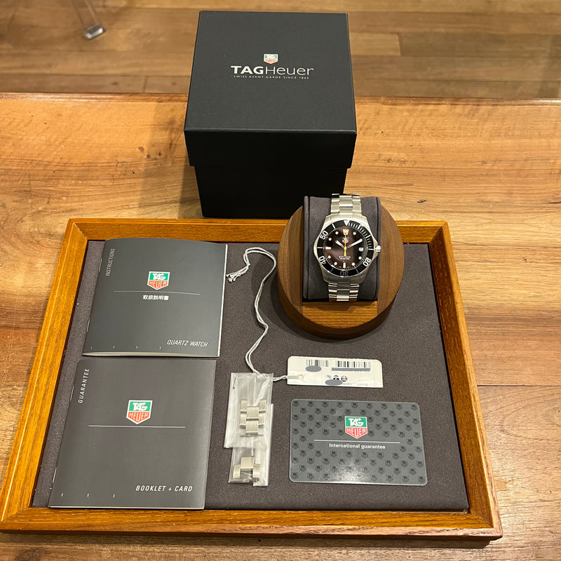 Tag Heuer Aquaracer Quartz Date Full Set WAB1110