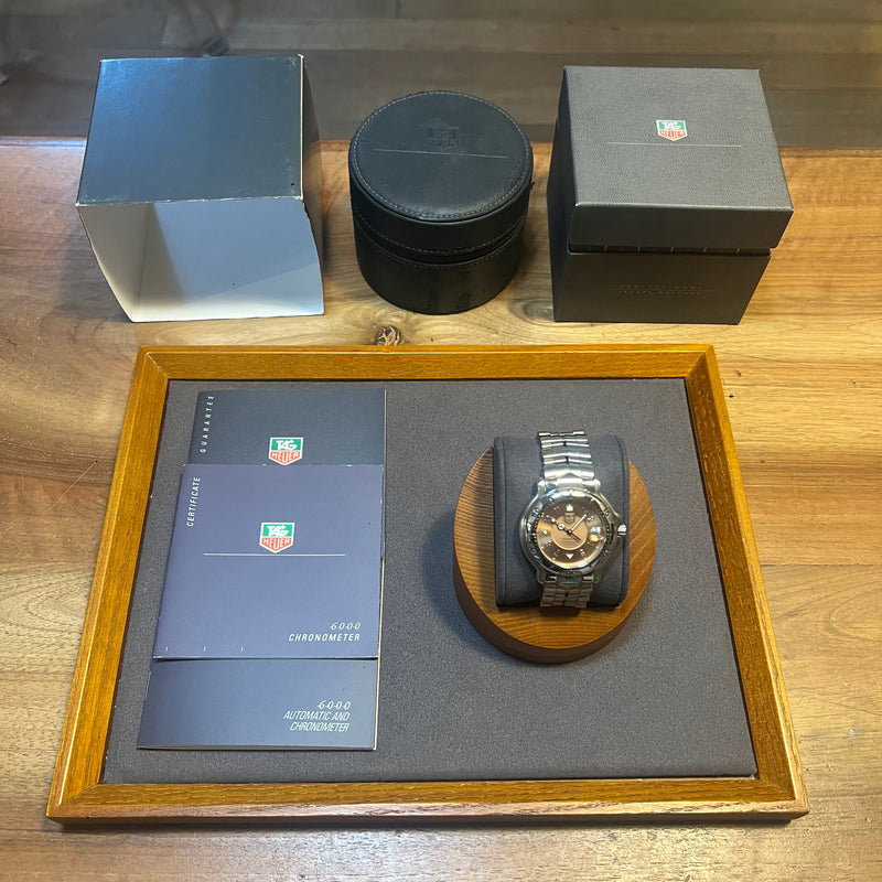 Tag Heuer P6000 Salmon Dial Full Set WH5115-K1