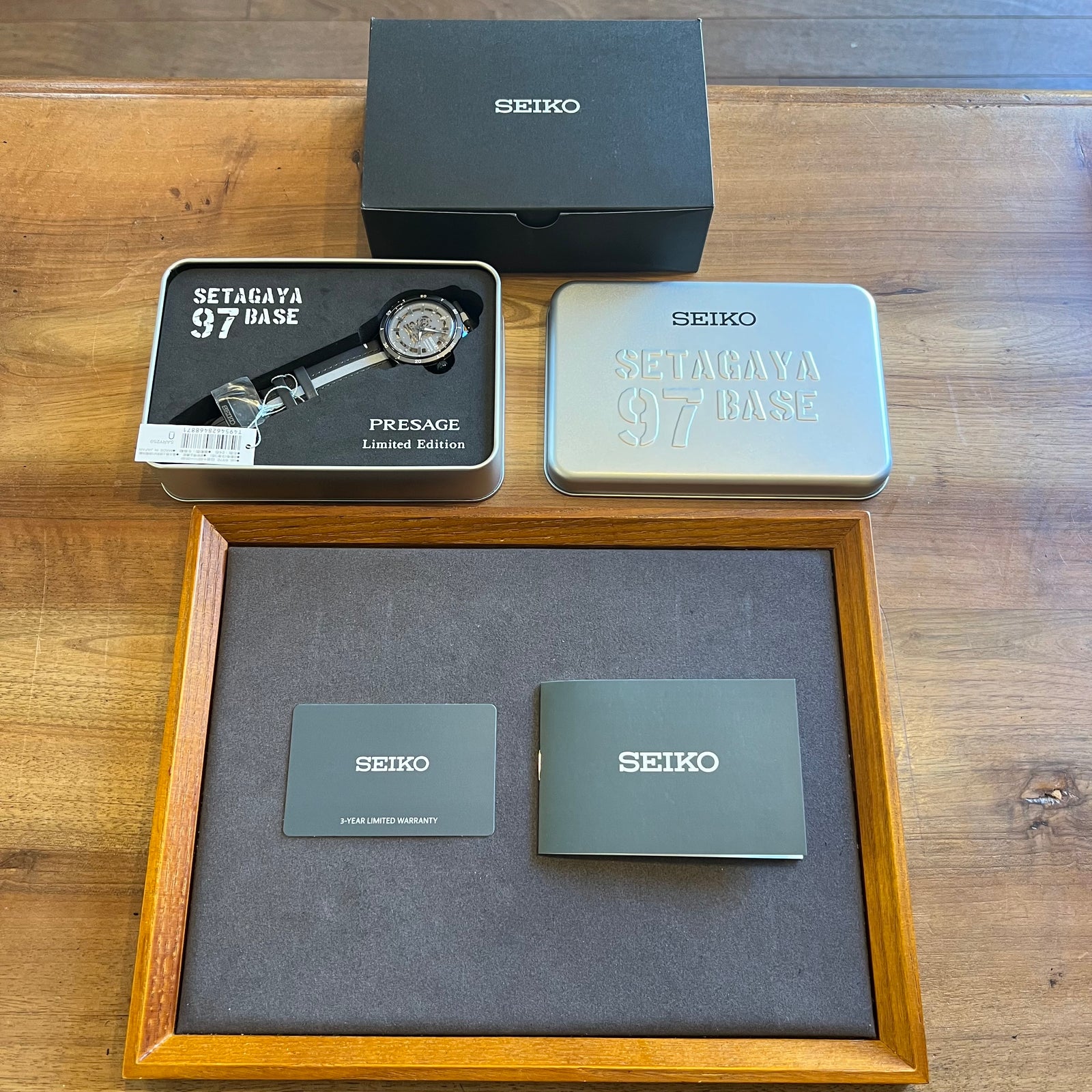 Seiko Presage Limited Edition Tokoro George's Stagaya Base