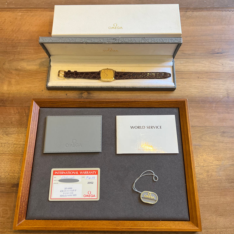 Omega De Ville Square Vintage 1993 Full Set