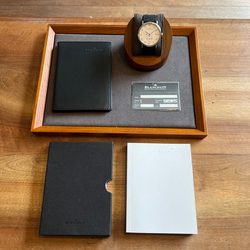 Blancpain Villeret Ultra Slim Power Reserve 6606A-1127-55B