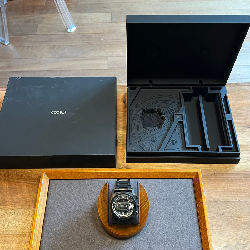 CODE 41 Carbon Case Stem-Winder Chrono NB24