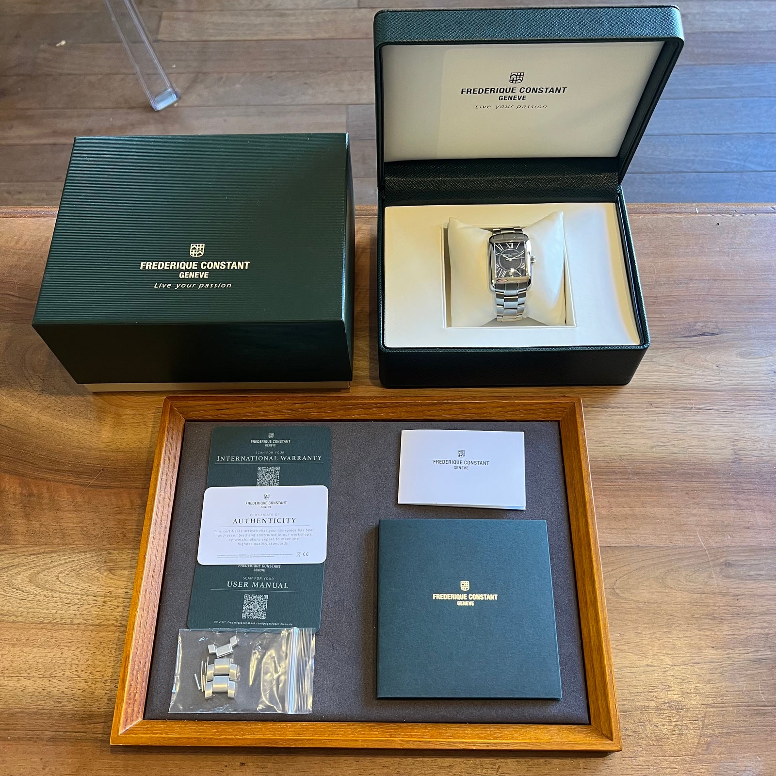 Frédérique Constant Classics Carree 2024 Full Set FC-245X4C2/4/6