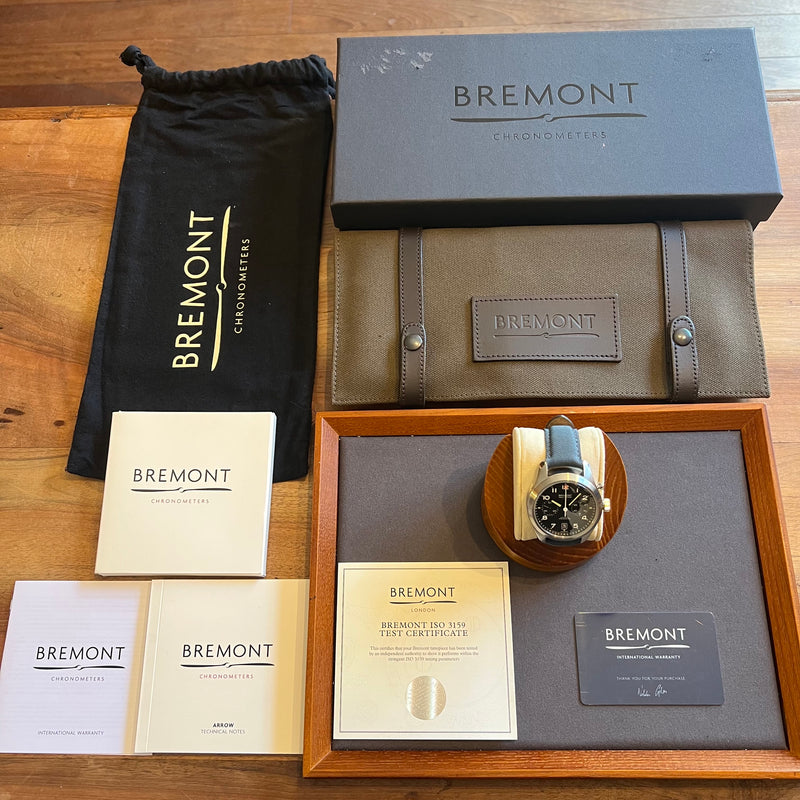 Bremont Arrow Automatic Chronograph 07-2022 Full Set