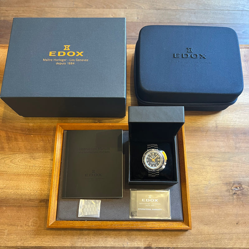 Edox Hydro-Sub North Pole Full Set 80201-3BUO-BU