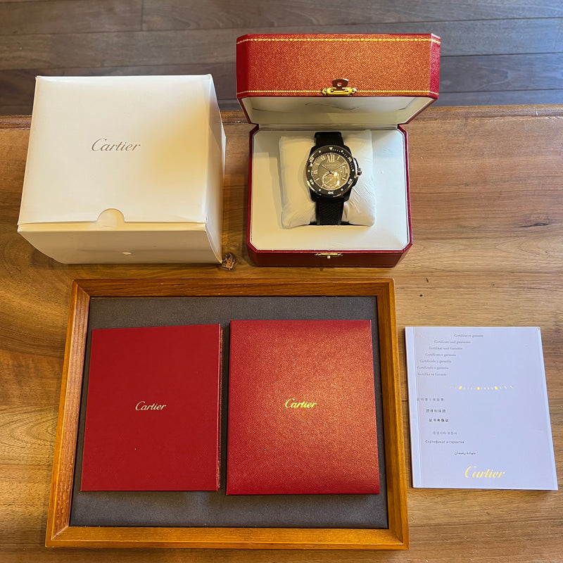 Cartier Calibre Doo Diver Full Set WSCA0006