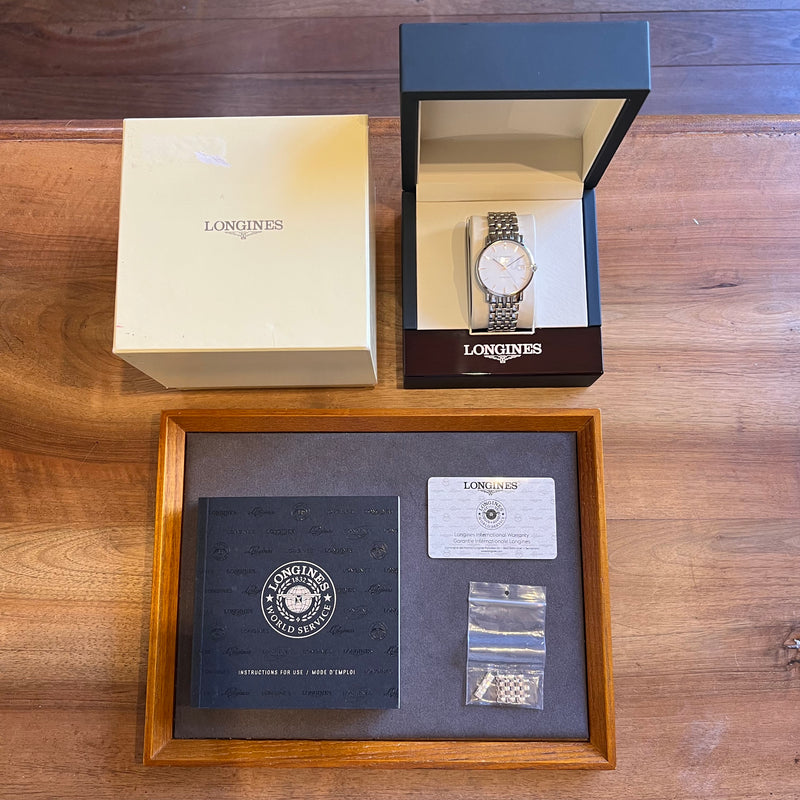 Longines Elegant Collection Automatic Date Full Set L4.810.4.11.6