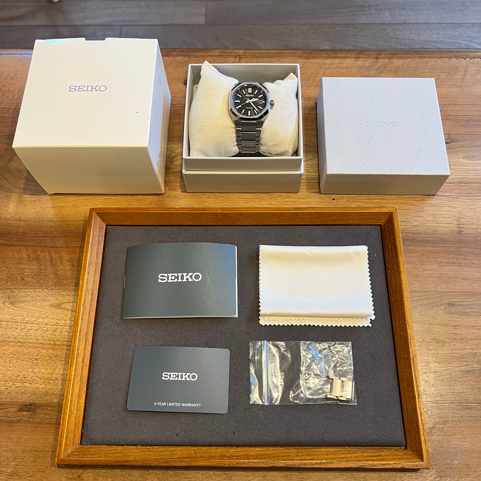 Seiko Astron Titanium 2025 Full Set SBXY063