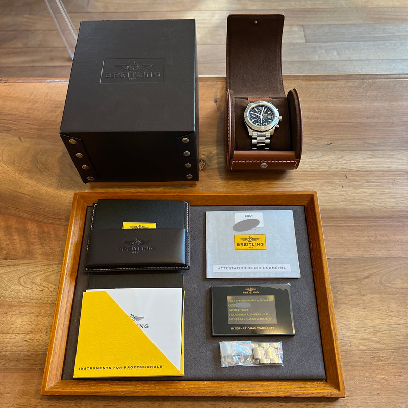 Breitling Colt Chronograph Limited Edition Full Set A133884Y/BE68