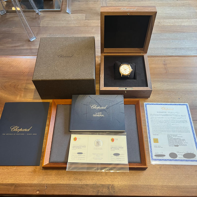 Chopard L.U.C Quattro Rose Gold 18Kt Full Set 161926-5001