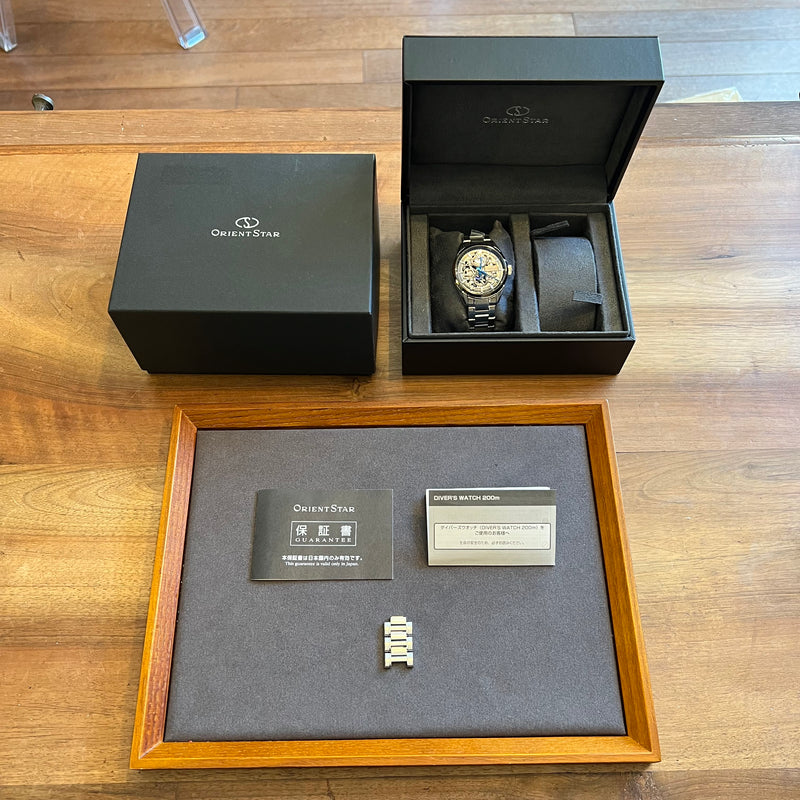 Orient Star Skeleton Limited Edition 2024 Full Set RK-AZ0103L