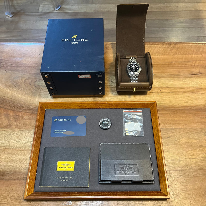 Breitling Galactic 36 Sleek Full Set W74330