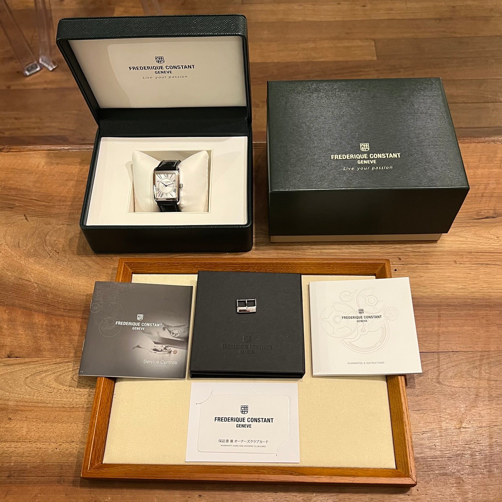 Frédérique Constant Carré Full Set FC-245X4C2/4/6