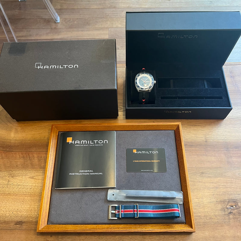 Hamilton American Pan-Europ Day Date Auto Full Set H35405741