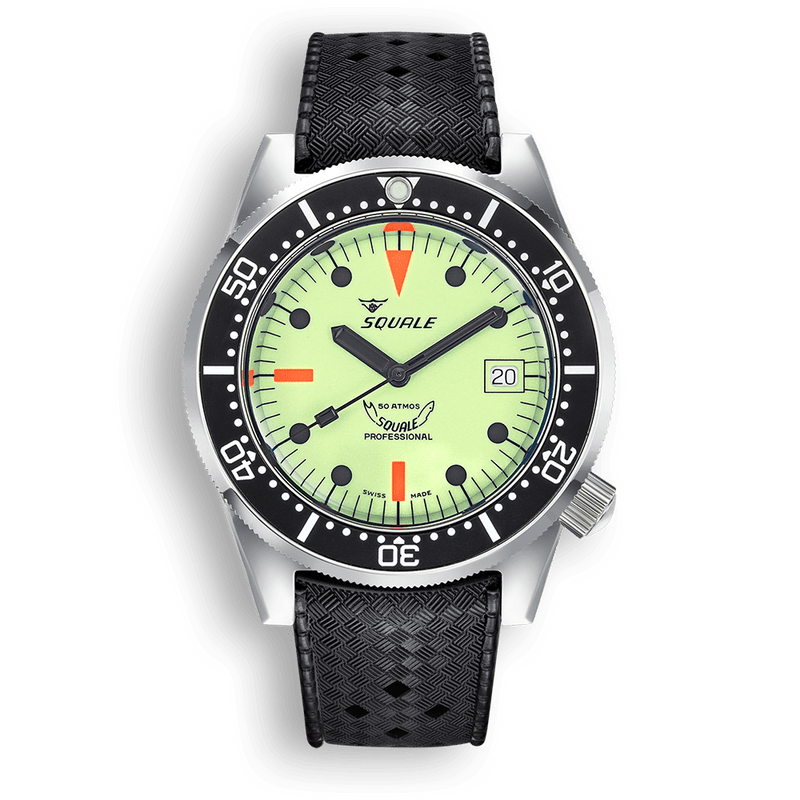 Squale 1521 Full Luminous Automatic Steel Watch 1521FULL.HT