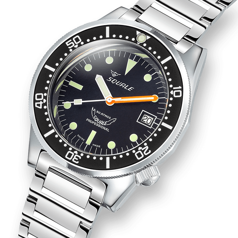 Squale 1521 Classic Automatic Steel Watch 1521CL.SQ20L