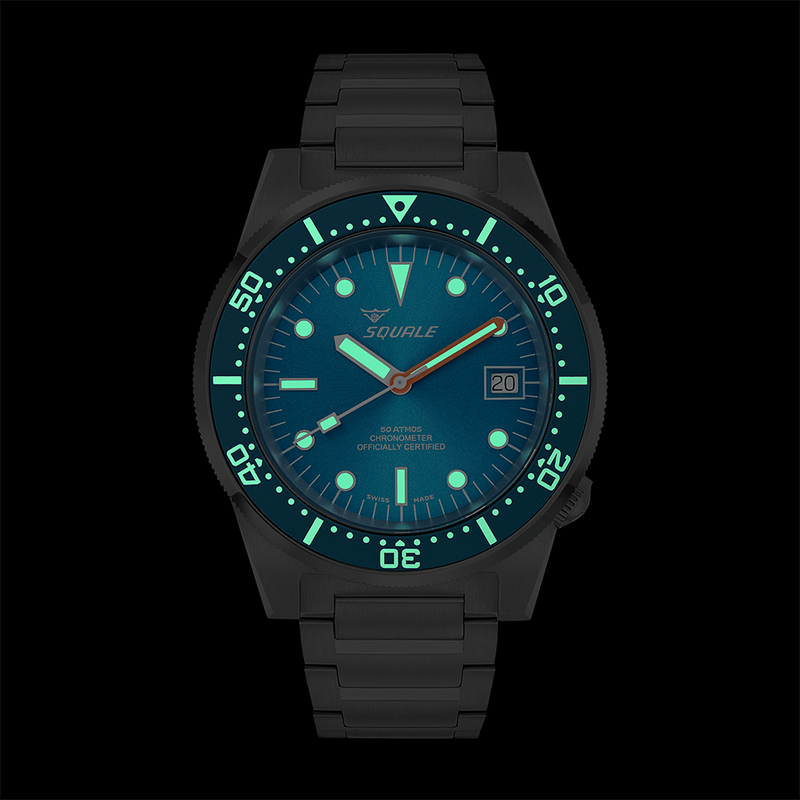 Squale 1521 Ocean COSC Automatic Steel Watch 1521COSOCN.SQ20B