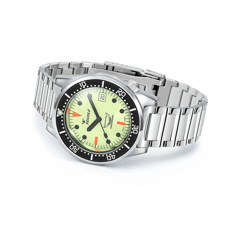 Squale 1521 Full Luminous Automatic Steel Watch 1521FULL.SQ20L
