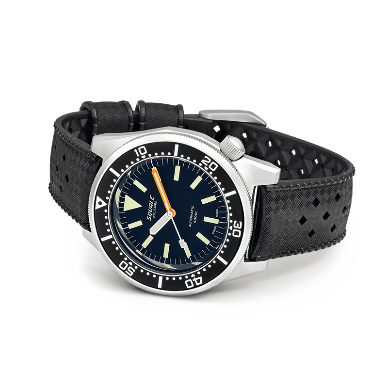 Squale 1521 Militaire Blasted Automatic Steel Watch 1521MILBL.HT