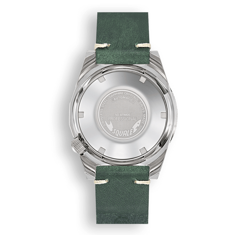 Squale 1521 Green Ray Automatic Steel Watch 1521PROFGR.PVE