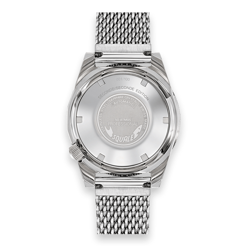 Squale 1521 Watch Your Hand Limited Edition Automatic Steel Watch 1521SECSEC.ME20