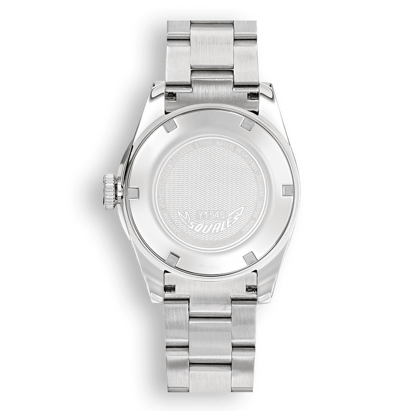 Squale 1545 Steel Black Bracelet Automatic Steel Watch 1545SSBK.AC