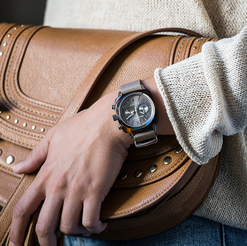 Briston Clubmaster Classic - Chrono - Grey Taupe
