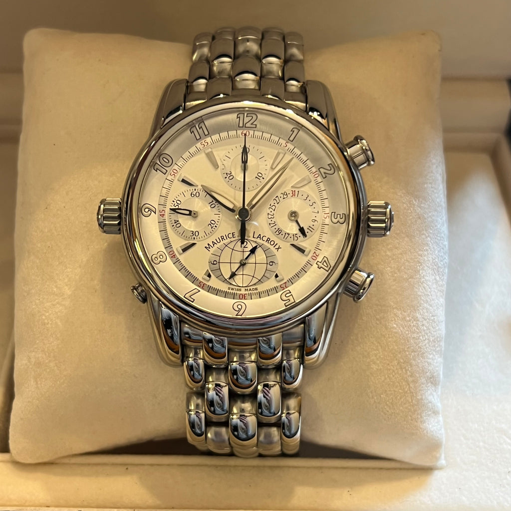 Maurice Lacroix Masterpiece Chronograph Full Set MP6398