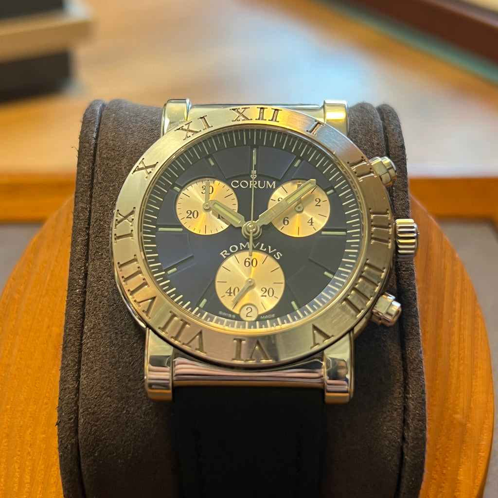 Corum Romulus Chronograph Quartz Full Set 396.701.20