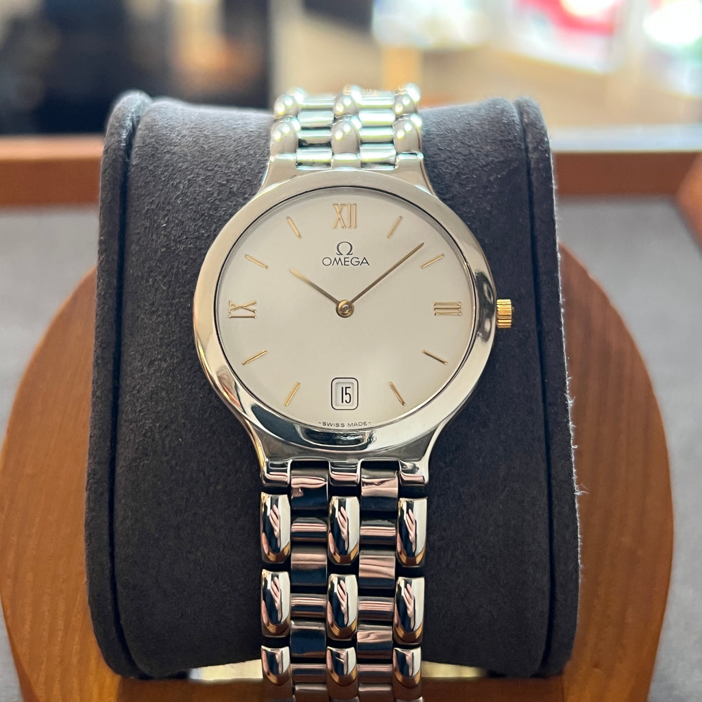 Omega De Ville Quartz Date Golden Hands