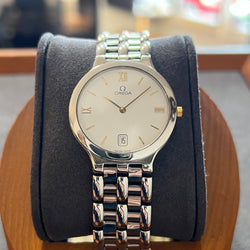 Omega De Ville Quartz Date Golden Hands