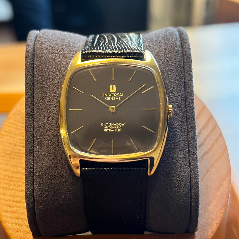 Universal Genève Gilt Shadow Brown Dial 566105