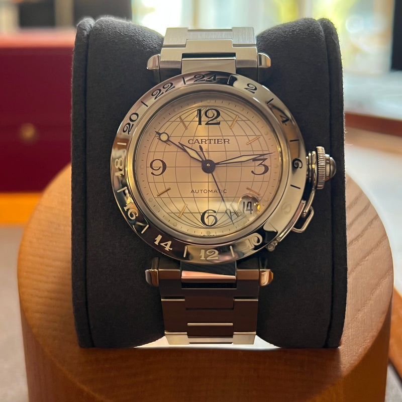 Cartier Pasha C Automatic Gmt W31029M7