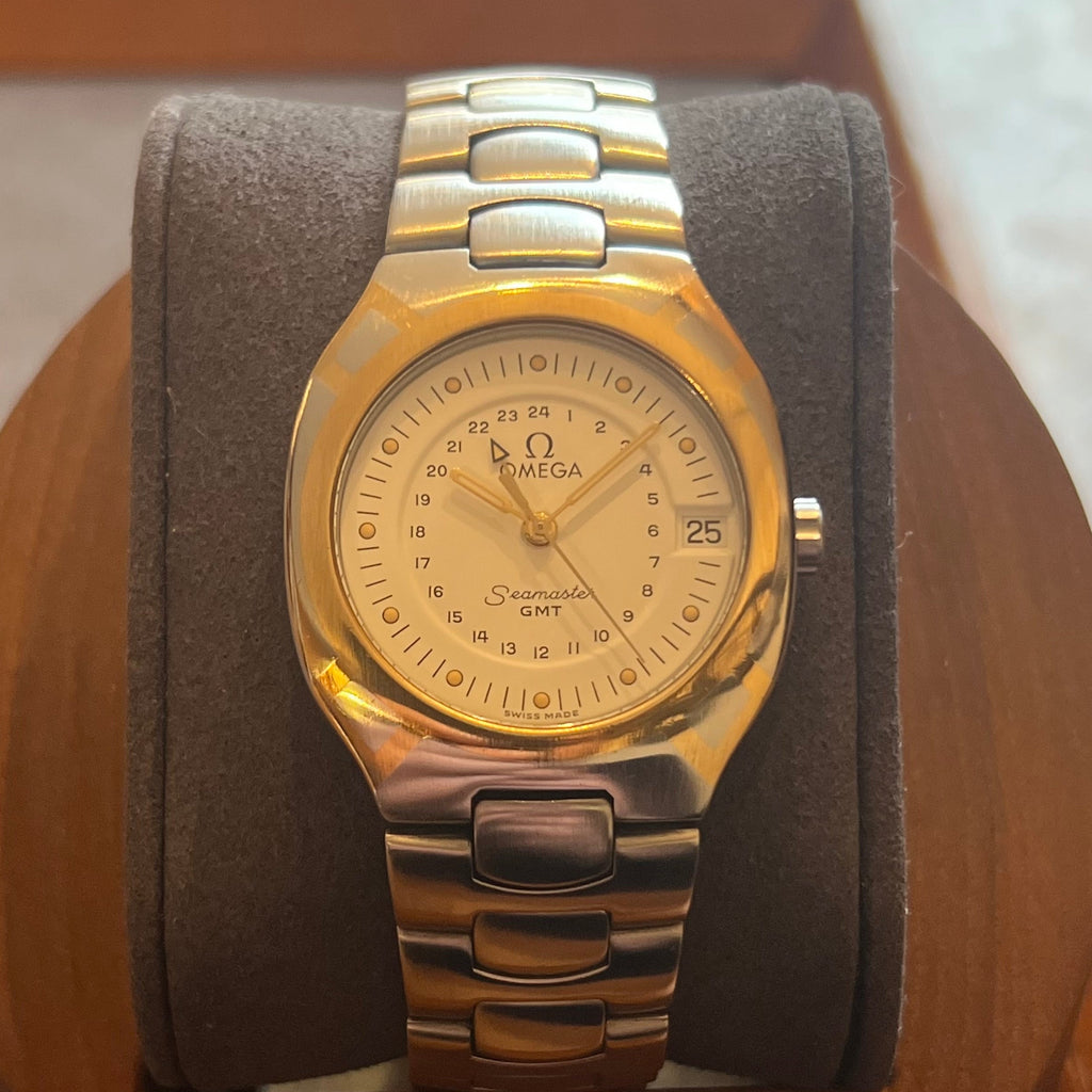 Omega Seamaster Polaris Quartz GMT 396.1122