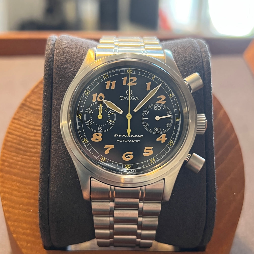 Omega Dynamic Chronograph Auto Black Dial 175.0310