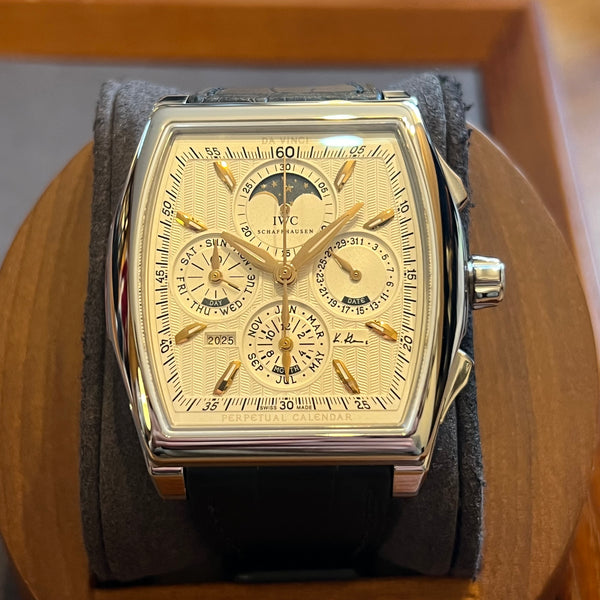 IWC Da Vinci Perpetual Calendar Kurt Klaus Full Set IW376207
