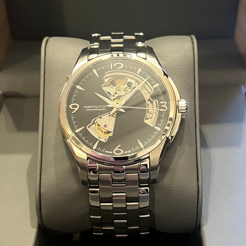 Hamilton Jazzmaster Skeleton 10-2021 Full Set H32565135