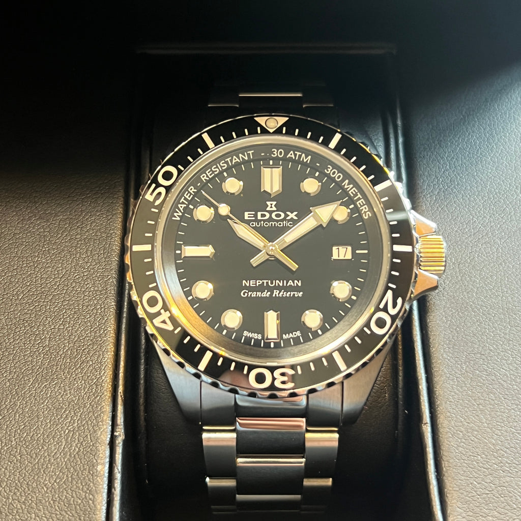 Edox Neptunian Grande Reserve Full Set 80801-3NM-NIN